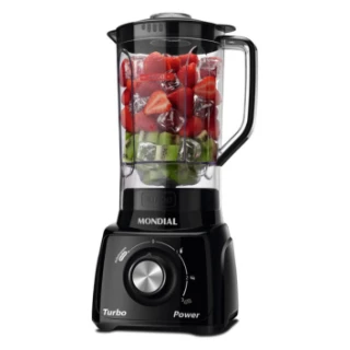 Liquidificador Turbo Power Mondial 550W - L-99 FB